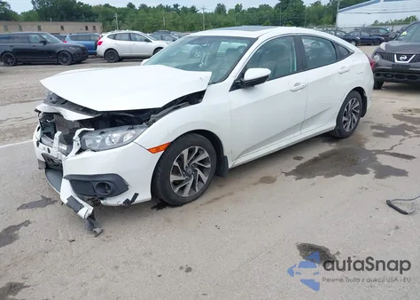 2017 Honda Civic Ex из США, поврежденный, VIN 2HGFC2F89HH553488